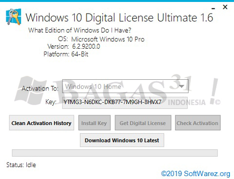 Windows 10 Digital License Ultimate 1.6