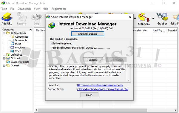 Internet Download Manager 6.36 Build 2 Full Version