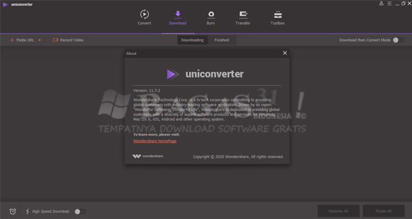 Wondershare UniConverter 11.7.2.6