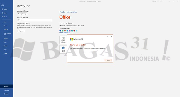 Microsoft Office 2019 Pro Plus v2007 Build 13029.20236 Juli 2020