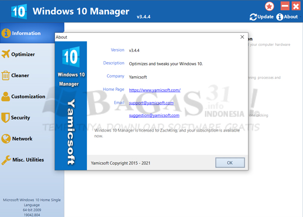 Windows 10 Manager 3.4.4