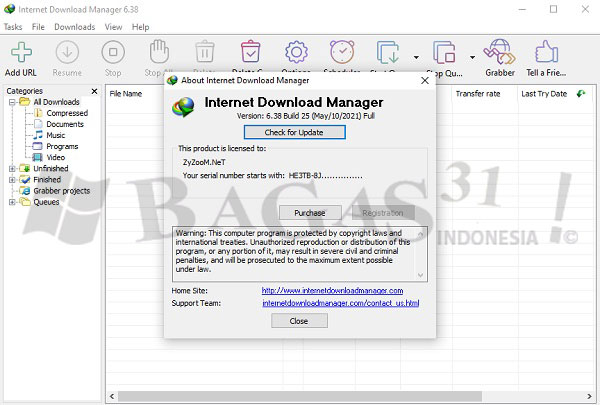 Internet Download Manager 6.38 Build 25 Full Version