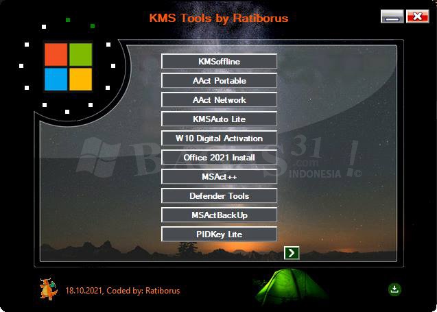 Ratiborus KMS Tools Portable 18.10.2021