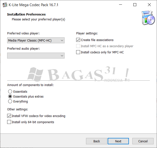  K-Lite Mega Codec Pack 16.7
